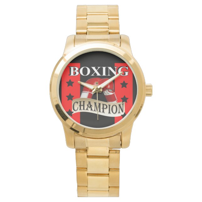 Reloj De Pulsera Boxeo (Anverso)
