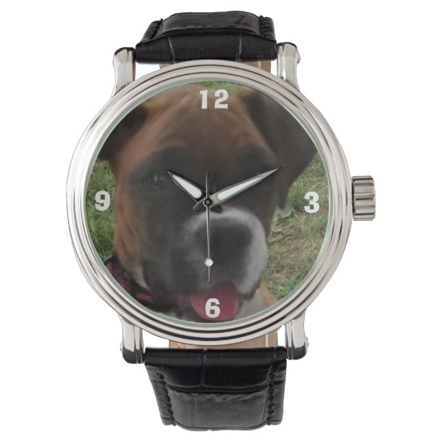 Reloj De Pulsera BOXER DOG PUPPY watch (Anverso)