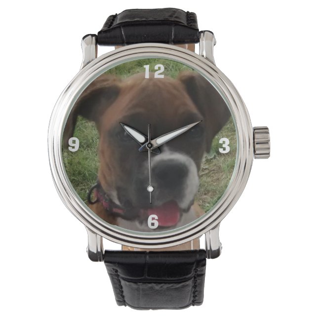 Reloj De Pulsera BOXER DOG PUPPY watch (Anverso)