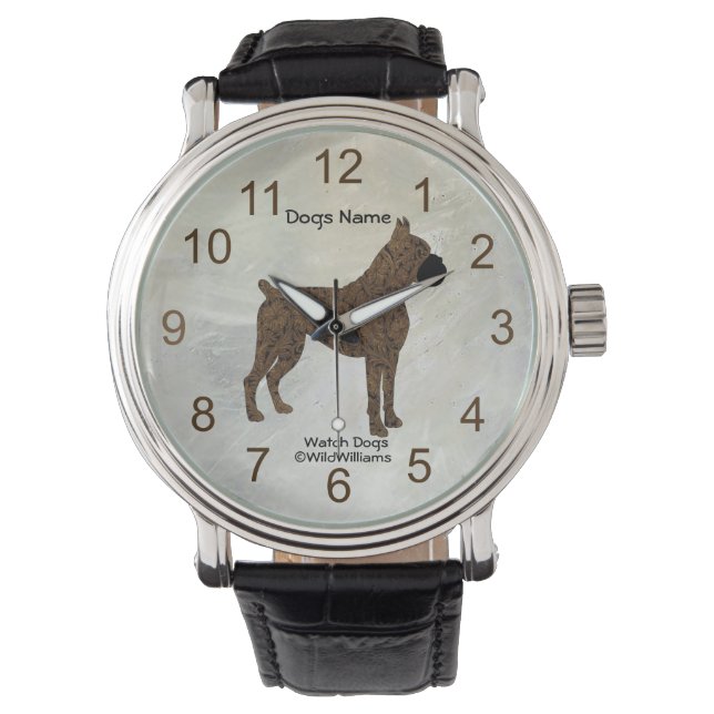 Reloj De Pulsera Boxer "Watch Dog" (Anverso)