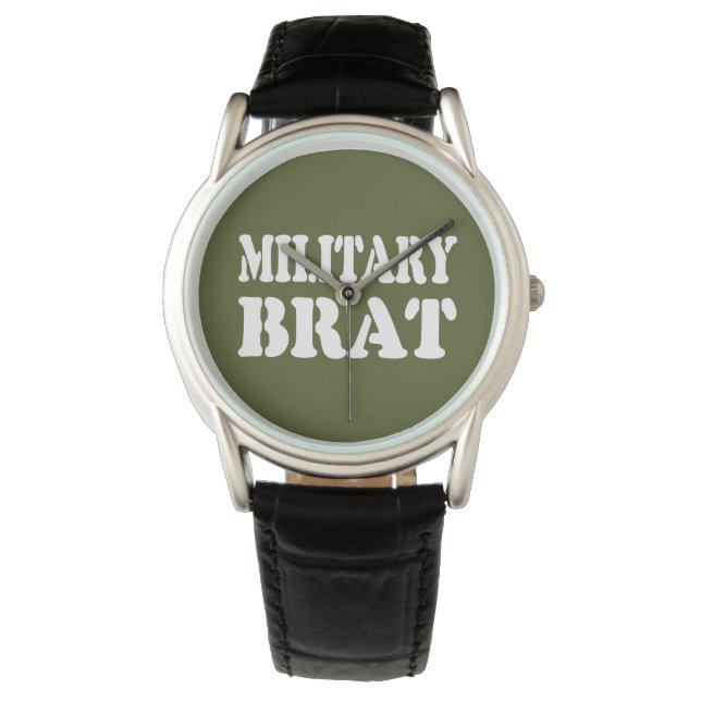 RELOJ DE PULSERA BRAT MILITAR (Anverso)