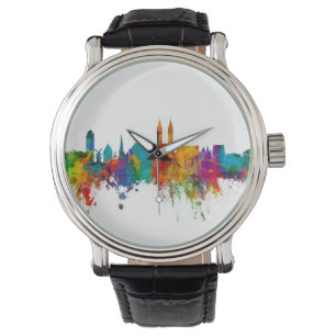 Reloj De Pulsera Bremen Alemania Skyline