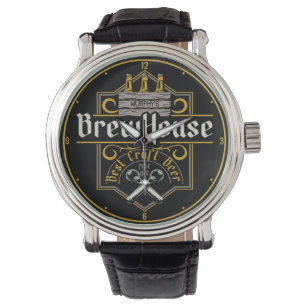 Reloj De Pulsera BrewHouse personalizado Mejor Bar de cerveza de ar