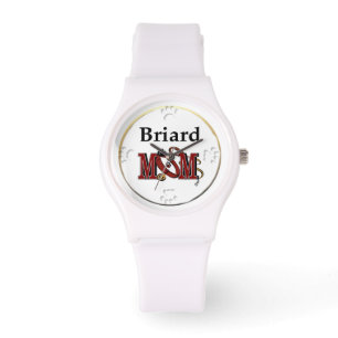 Reloj De Pulsera Briard Dog MOM