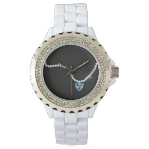Reloj De Pulsera BRIDE Glam & Bling Diamond Bridal Shower Fiesta