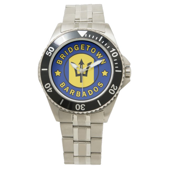 Reloj De Pulsera Bridgetown Barbados (Anverso)