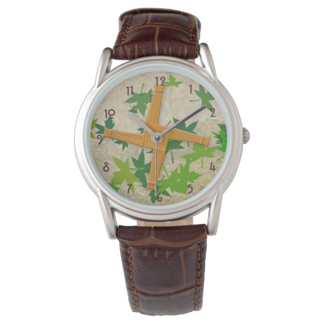 Reloj De Pulsera Brighid Cross (Anverso)
