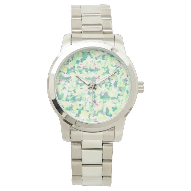 Reloj De Pulsera Bright Hexagon (Anverso)