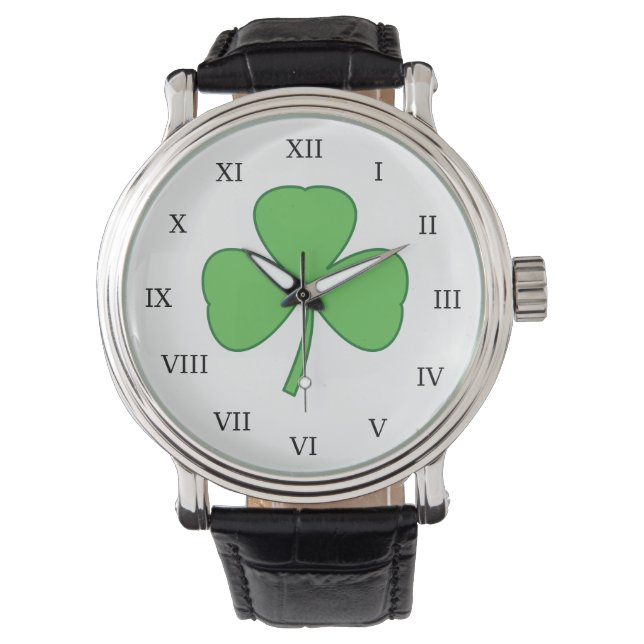 Reloj De Pulsera Bright Shamrock Watch (Anverso)