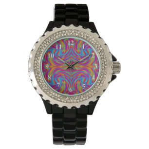 Reloj De Pulsera Bright Swirls