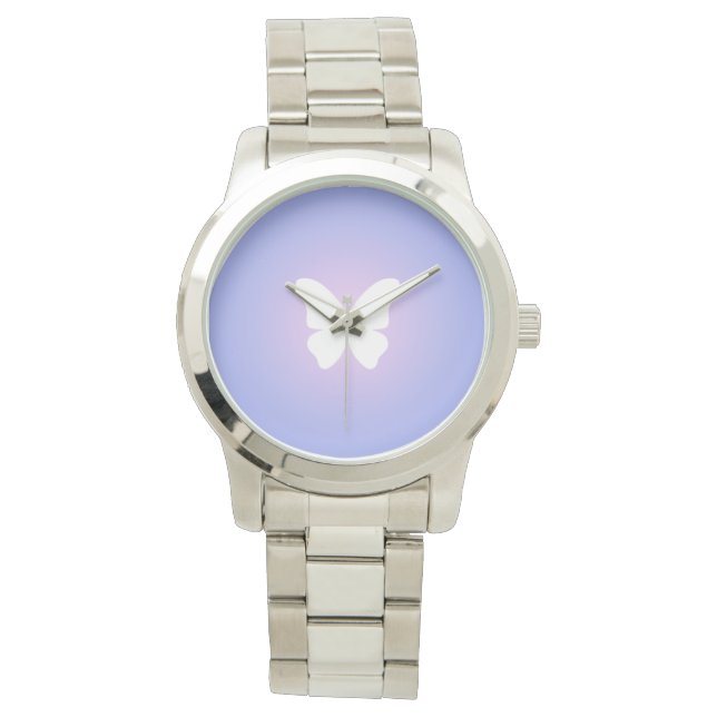 Reloj De Pulsera Brillo de mariposa etéreo (Anverso)