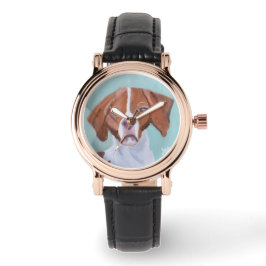Reloj De Pulsera Brittany Dog