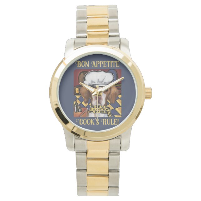 Reloj De Pulsera Brittany Spaniel (Anverso)