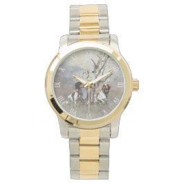 Reloj De Pulsera Brittany Spaniel Clock