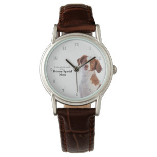 Reloj De Pulsera Brittany Spaniel Mom