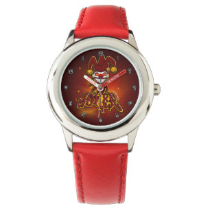 Reloj De Pulsera Bromista (rojo)