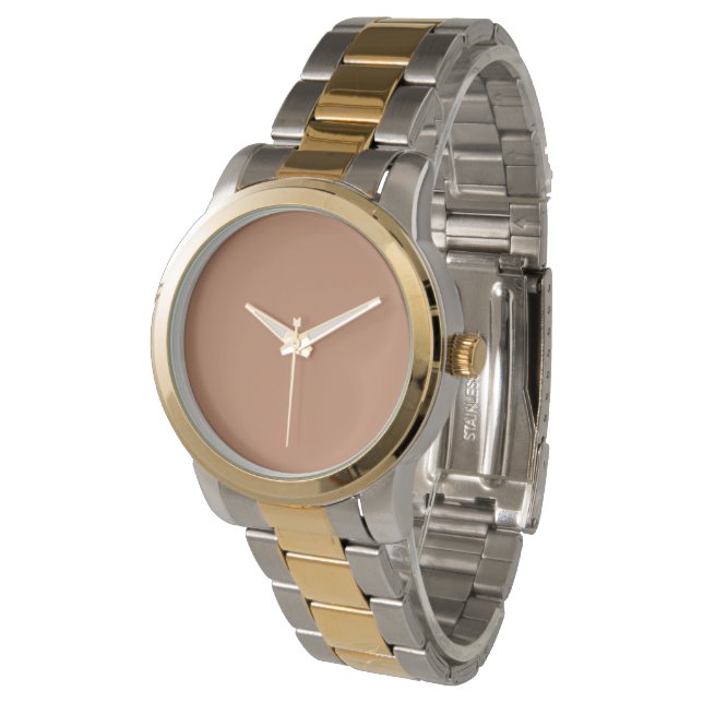 Reloj De Pulsera Bronce antiguo (Angular)