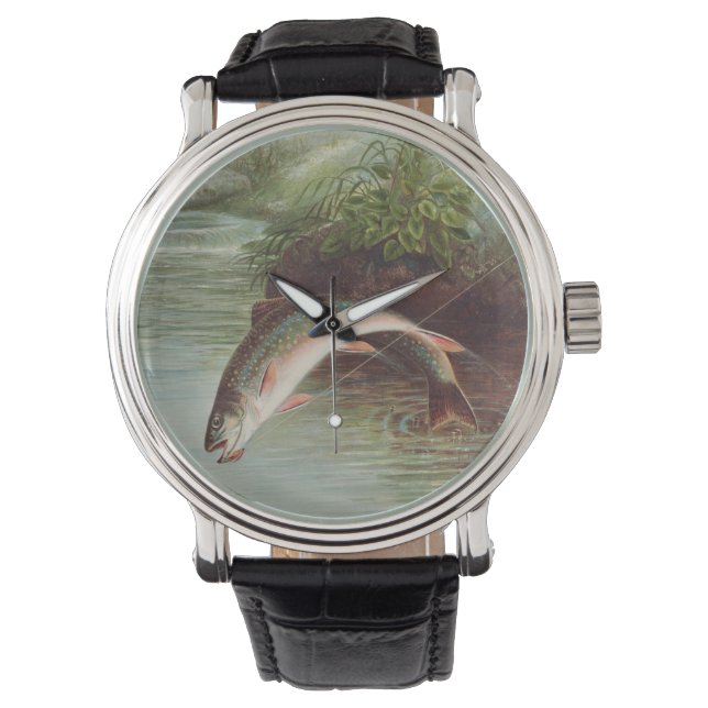 Reloj De Pulsera Brook Trout de Samuel Kilbourne (1874) (Anverso)