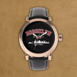 Reloj De Pulsera Brooklyn Ney York Est 1816