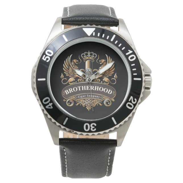 Reloj De Pulsera Brotherhood Cigar Company  (Anverso)