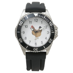 Reloj De Pulsera Brown Hen