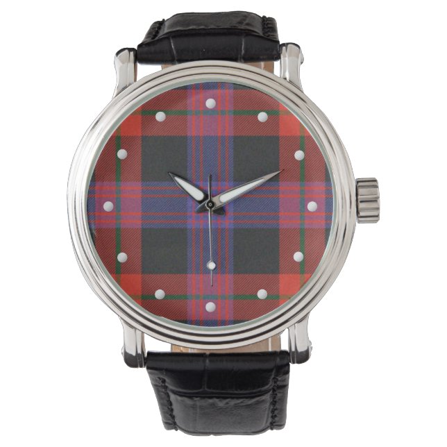 Reloj De Pulsera Brown Tartan Watch (Anverso)