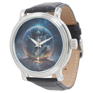 Reloj De Pulsera Bruja Cósmica – Nacida de la Esfera Estelar.