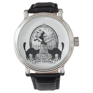 Reloj De Pulsera bruja de Halloween moderna