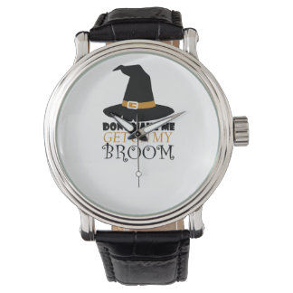 Reloj De Pulsera Bruja en Halloween