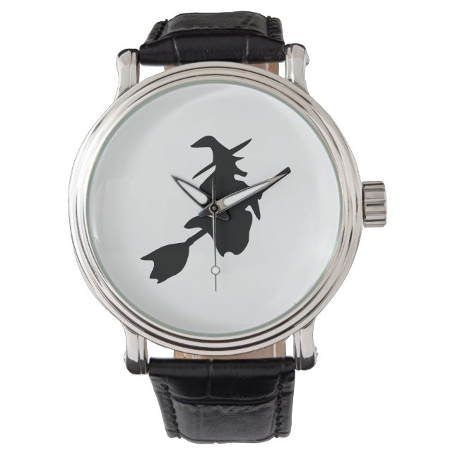 Reloj De Pulsera bruja halloween (Anverso)