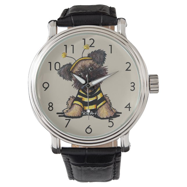 Reloj De Pulsera Brussels Griffon Bee Watch (Anverso)