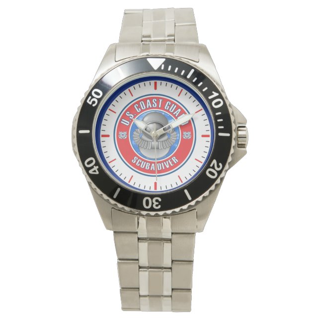 Reloj De Pulsera Buceador Scuba (Anverso)