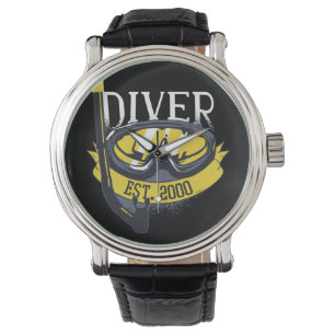 Reloj De Pulsera Buceo de la vida salvaje