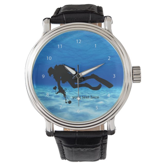 Reloj De Pulsera Buceo Scuba (Anverso)