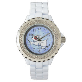 Reloj De Pulsera Buceo Westie Writing Watch