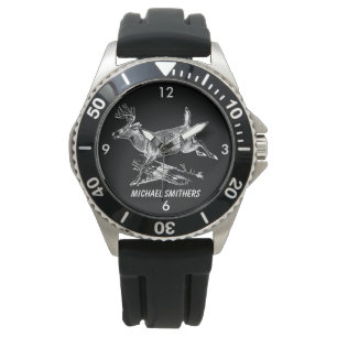 Reloj De Pulsera Buck Whitetail con rack grande
