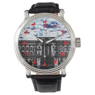 Reloj De Pulsera Buckingham Palace Londres, Inglaterra Números chin