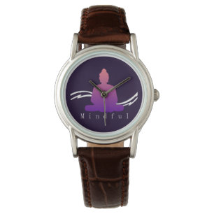 Reloj De Pulsera Buda hermoso "atento"