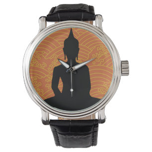 Reloj De Pulsera Buda Meditating
