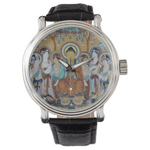 Reloj De Pulsera Buda rodeó por bodhisattva
