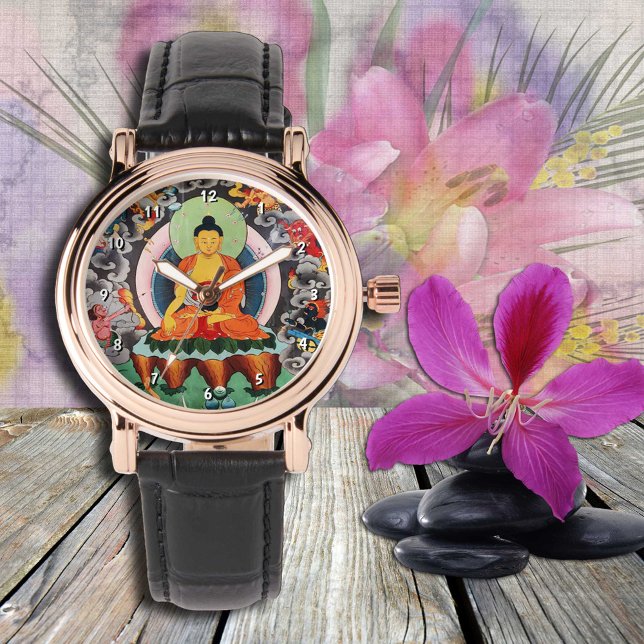 Reloj De Pulsera Buda Shakyamuni, budismo tibetano / meditación (Subido por el creador)
