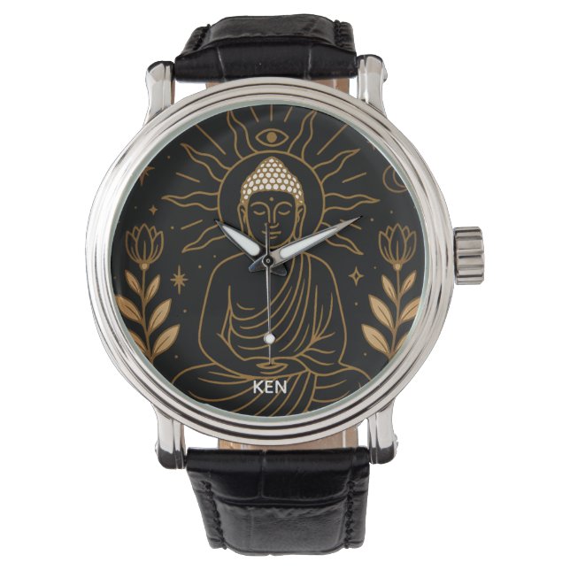 Reloj De Pulsera Buda Zen  (Anverso)