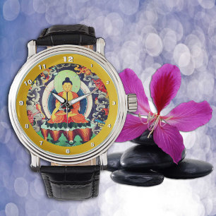 Reloj De Pulsera Buddha Shakyamuni, budismo tibetano, himalayas