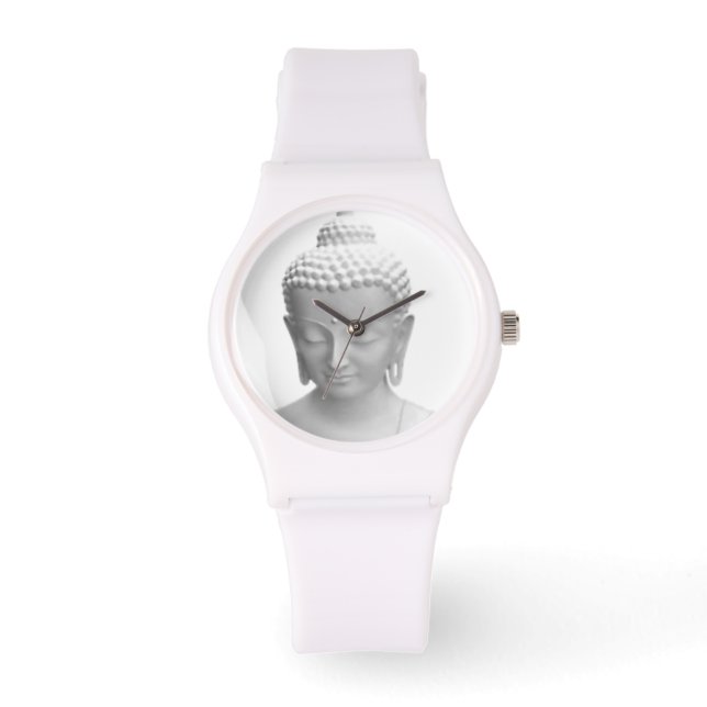 Reloj De Pulsera Buddha white (Anverso)