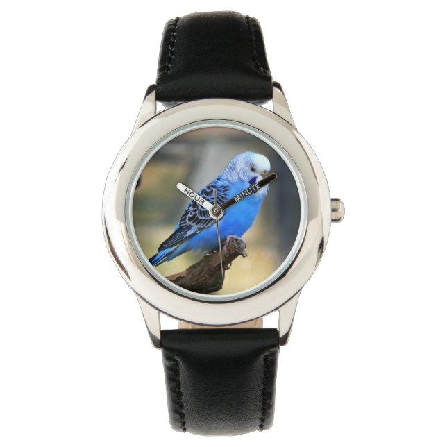 Reloj De Pulsera Budgie Bird (Anverso)