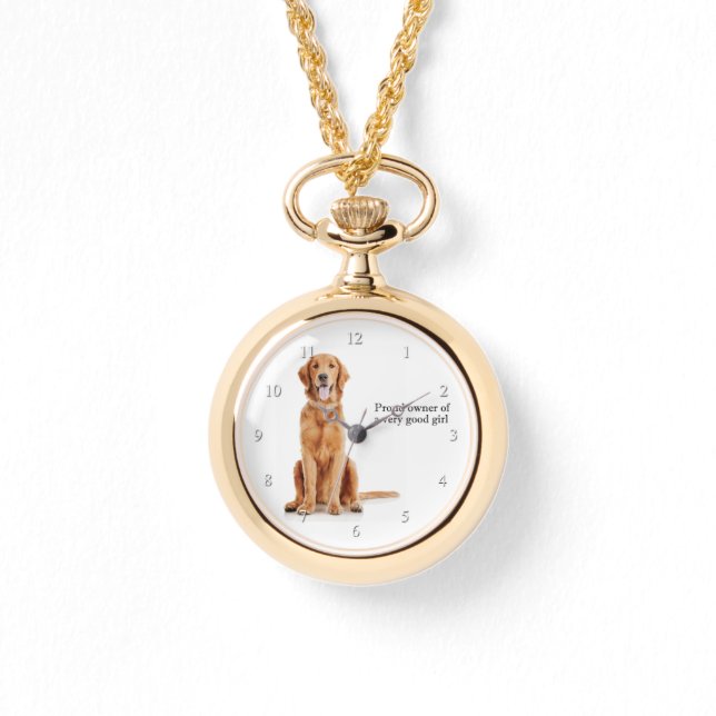 Reloj De Pulsera Buen Chica Golden (Anverso)