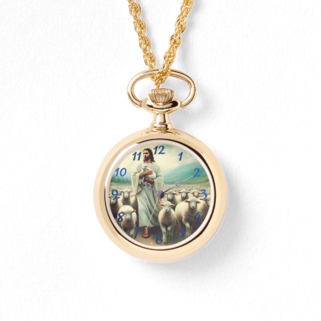 Reloj De Pulsera Buen Pastor (Anverso)