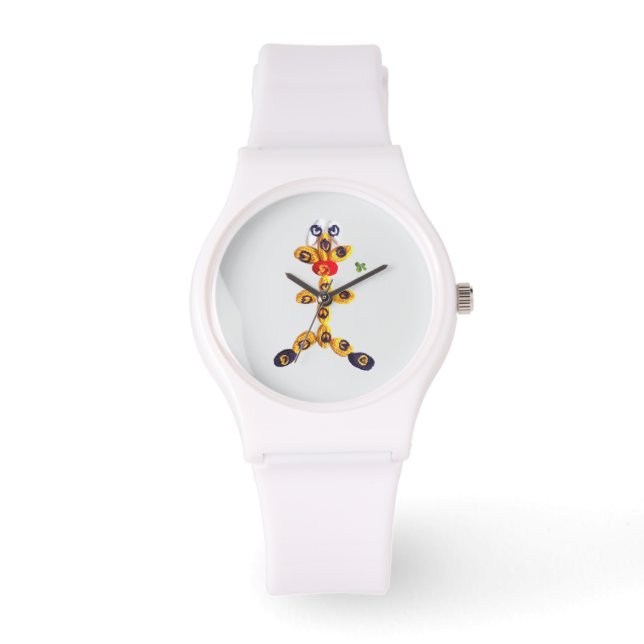 Reloj De Pulsera Buena Suerte (Anverso)