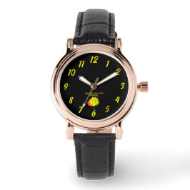 Reloj De Pulsera Buenas noches Sun Women's Square Watch