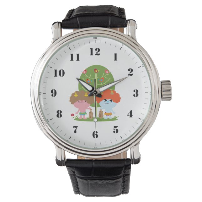 Reloj De Pulsera buenos amigos personalizados (Anverso)